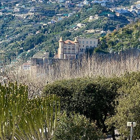 マイオーリLa Casa Lungo Il Mareアパートメント エクステリア 写真