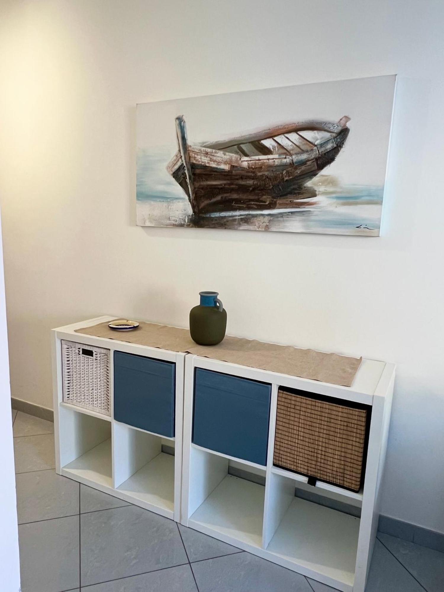 マイオーリLa Casa Lungo Il Mareアパートメント エクステリア 写真