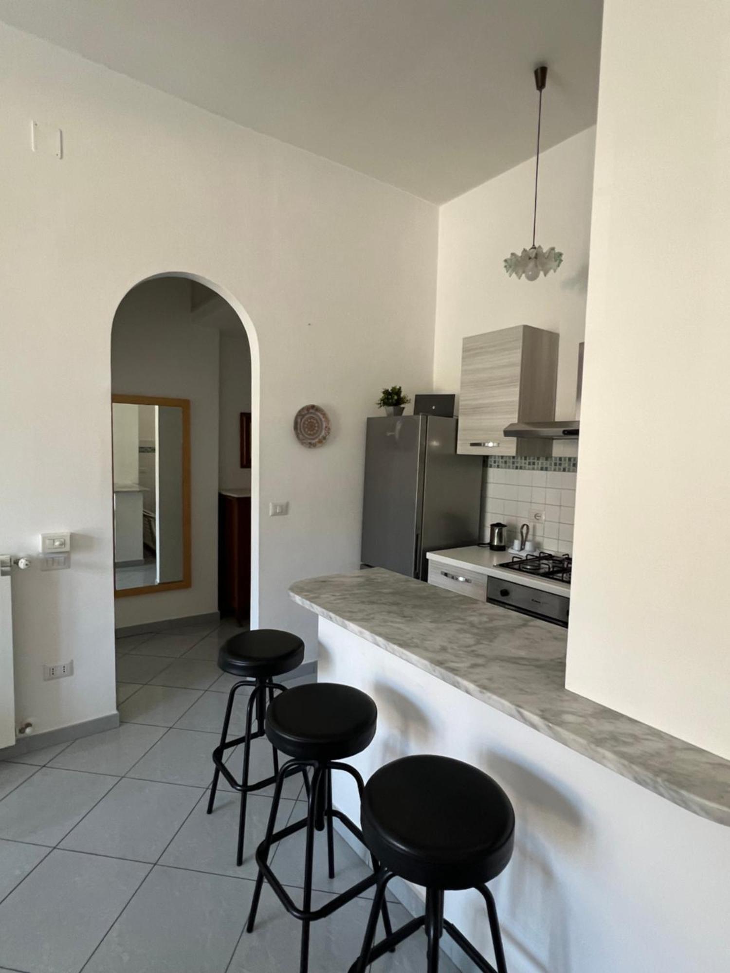 マイオーリLa Casa Lungo Il Mareアパートメント エクステリア 写真